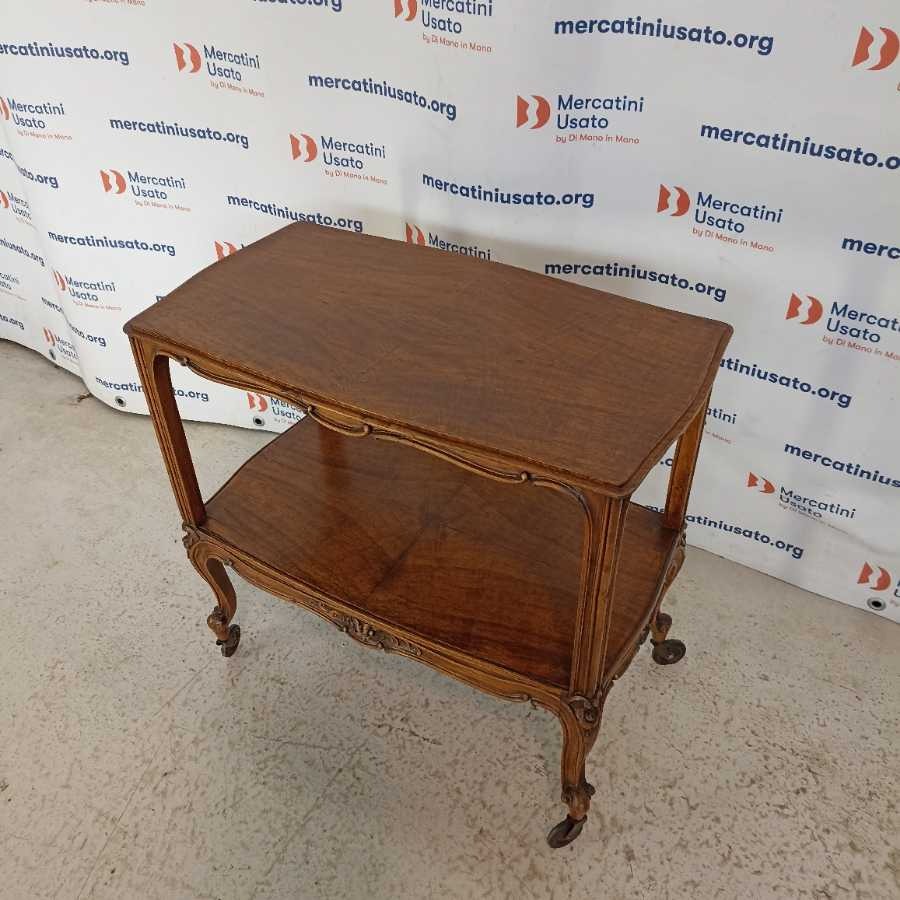 Carrellino con Vassoio di servizio Vintage - immagine 7