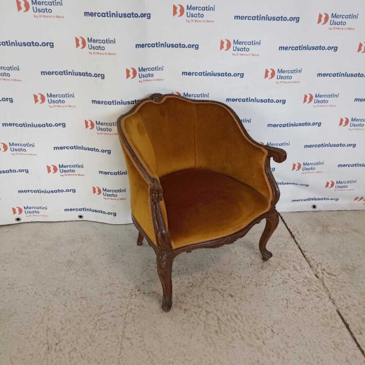 Poltroncina Antica stile Luigi Filippo