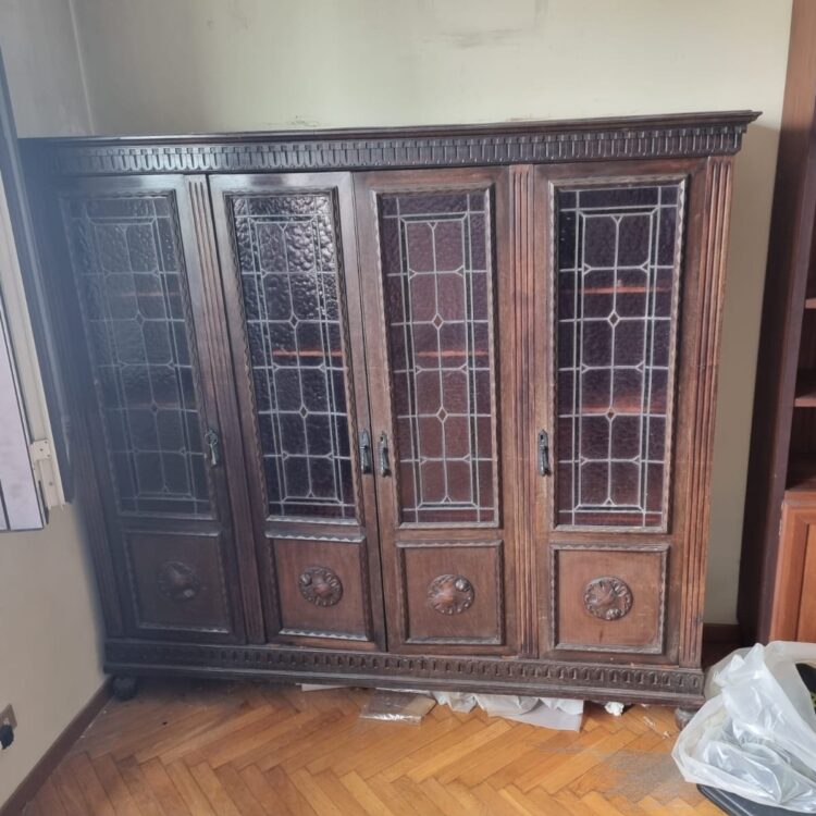 Armadio Vetrina Neorinascimento primi 900