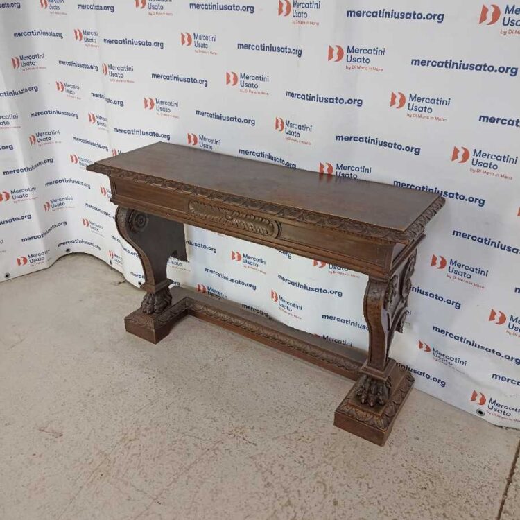 Consolle stile Neorinascimento prima metà 900