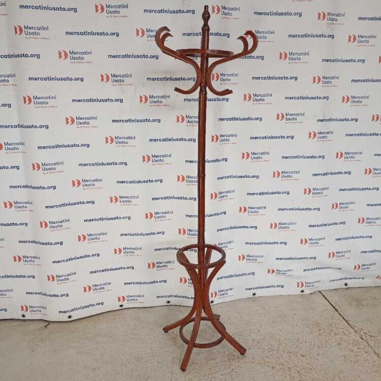 Appendiabiti da terra stile Thonet