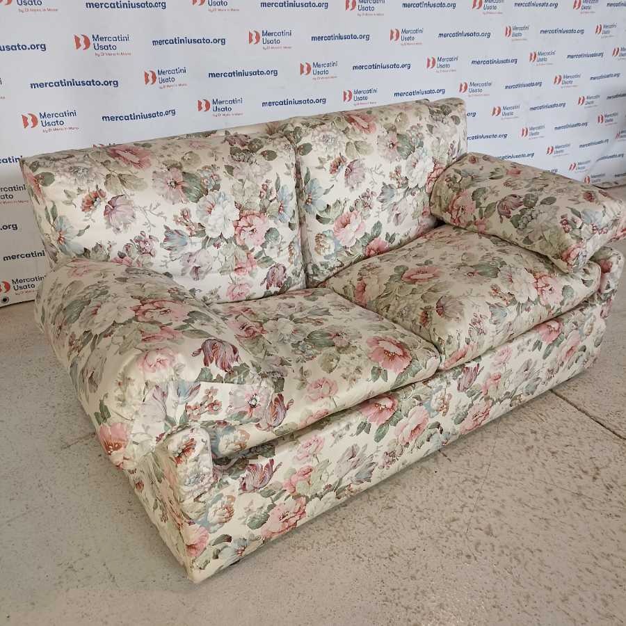 Divano floreale 2 posti sfoderabile - immagine 3