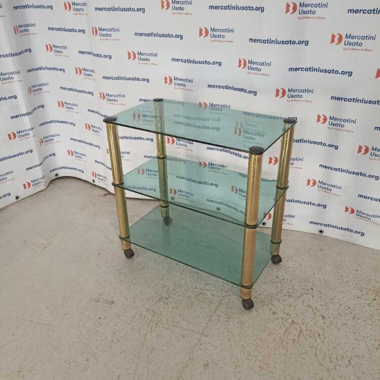 Carrello portavivande Vintage anni 70