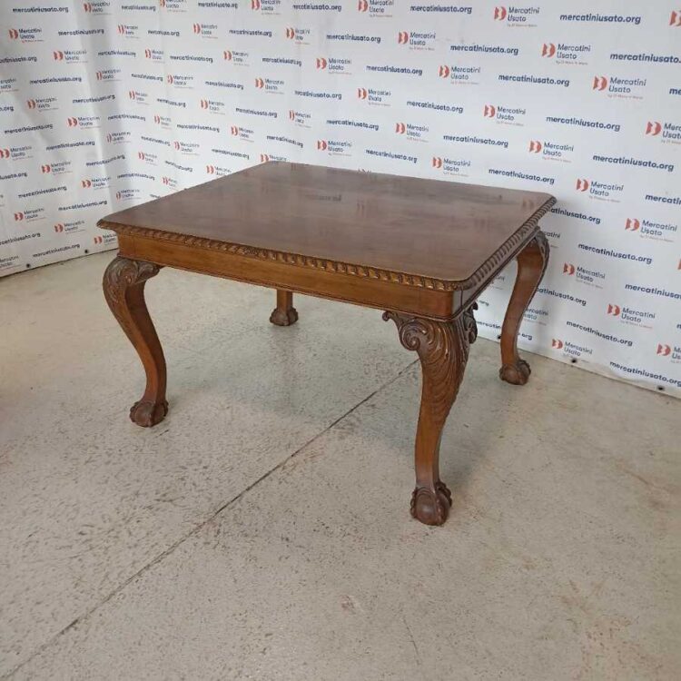 Tavolo stile Chippendale prima metà 900