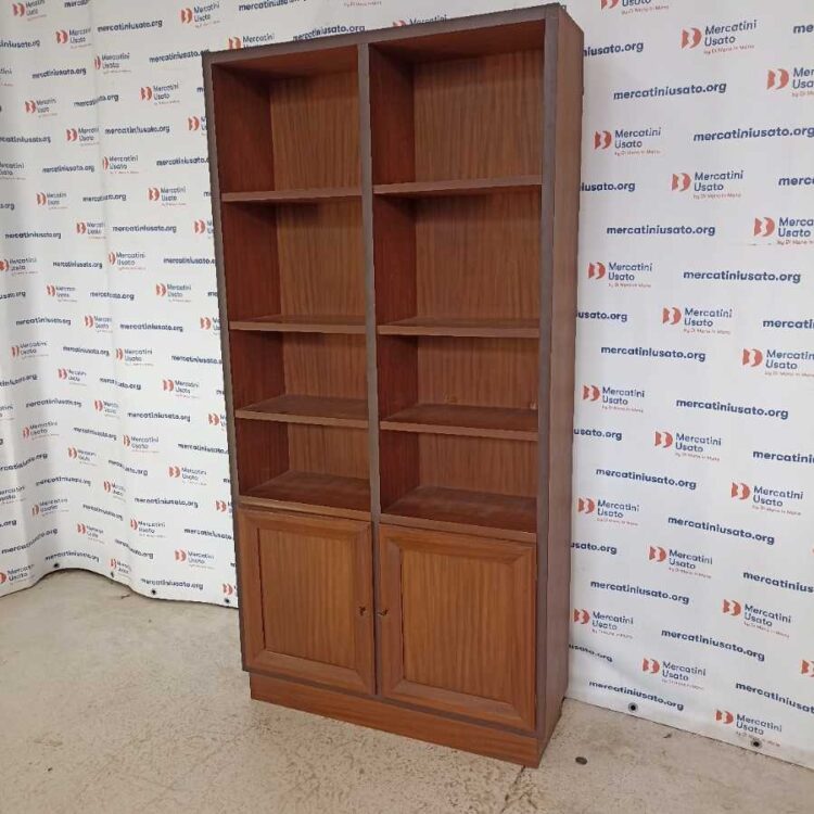 Libreria a 2 campate Vintage