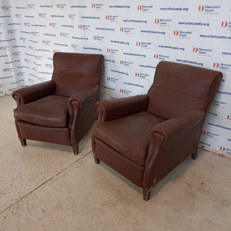 Coppia Poltrone Vintage anni 50