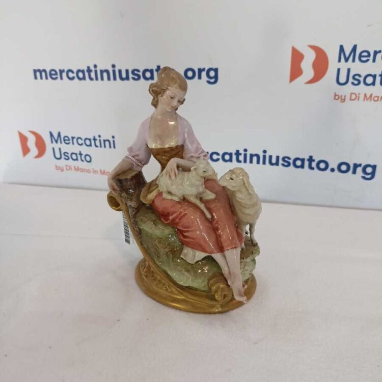 Pastorella In Capodimonte Firmata B.Merli