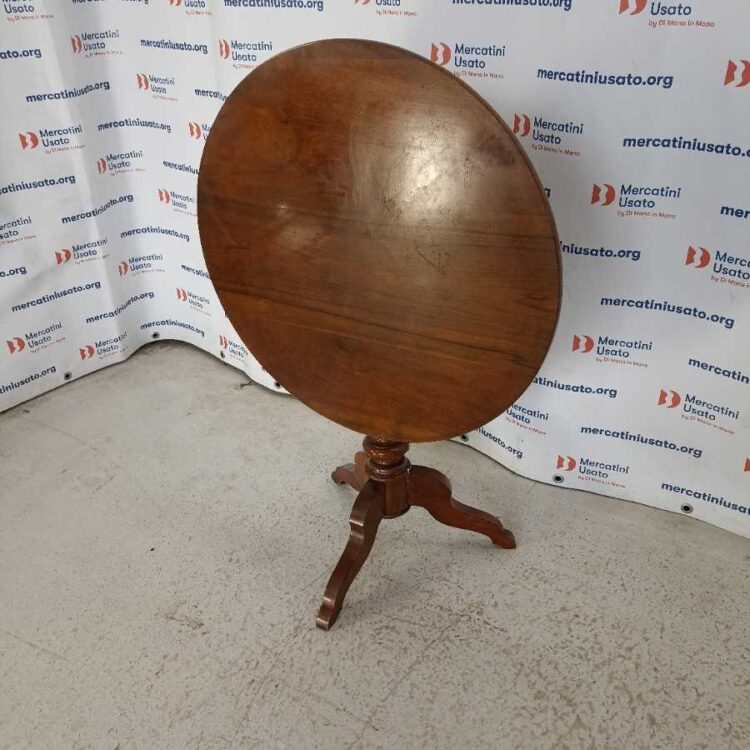 Tavolino Rotondo a Vela fine 800
