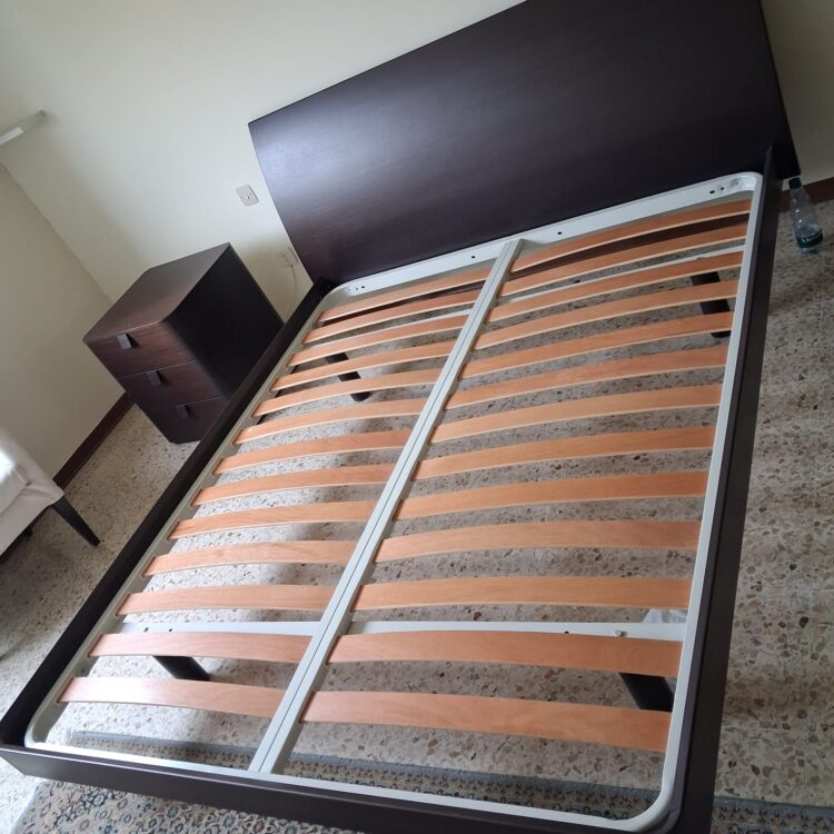 Letto matrimoniale Moderno Wengé