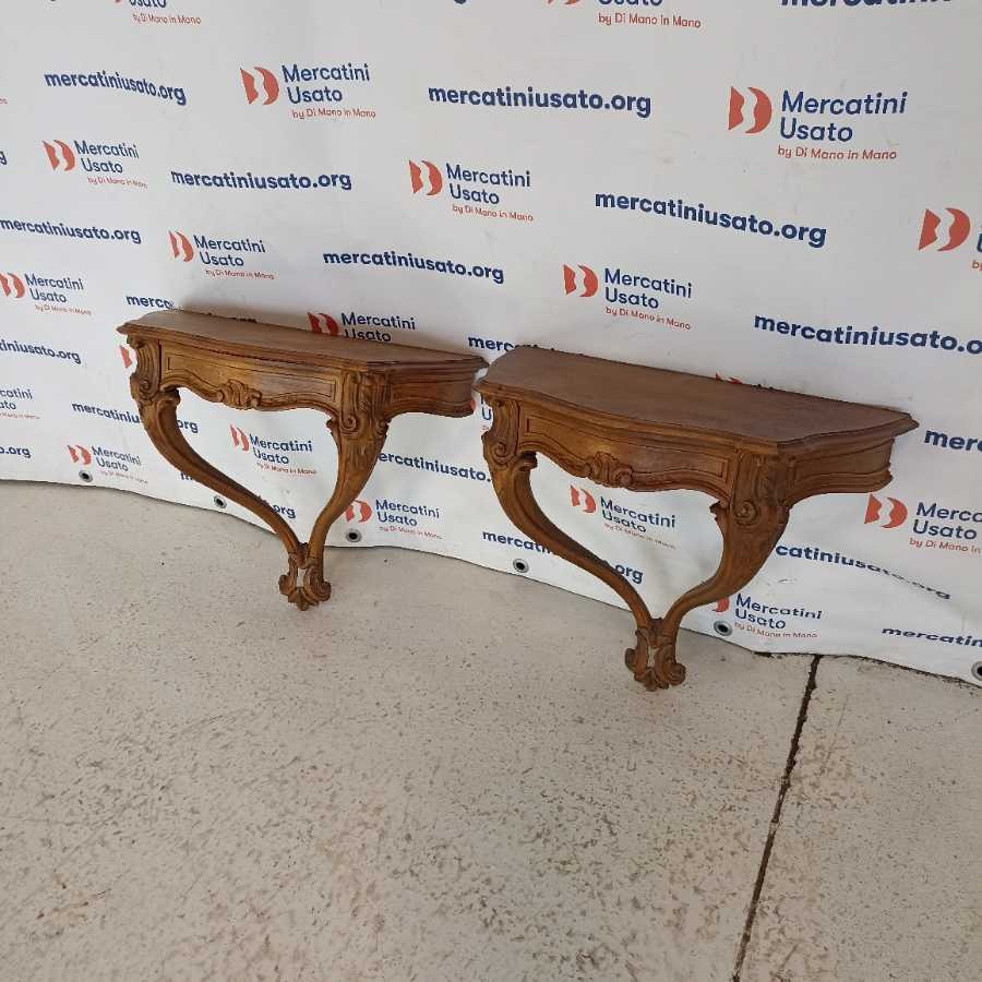 Coppia Consolle in stile