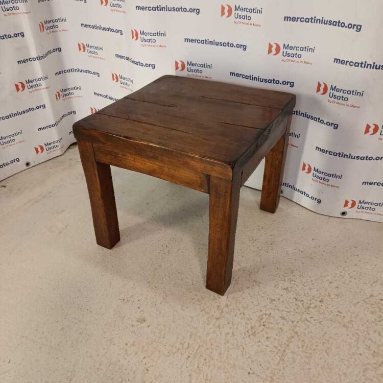 Tavolino Rustico in legno massello