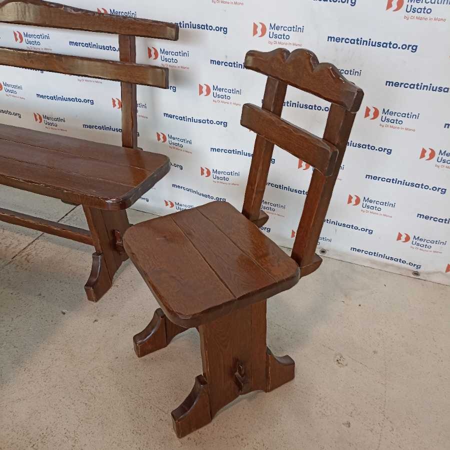 Salotto Rustico da Baita in legno massello - immagine 3