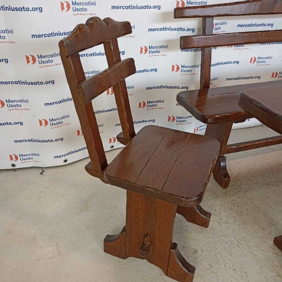 Salotto Rustico da Baita in legno massello - immagine 6