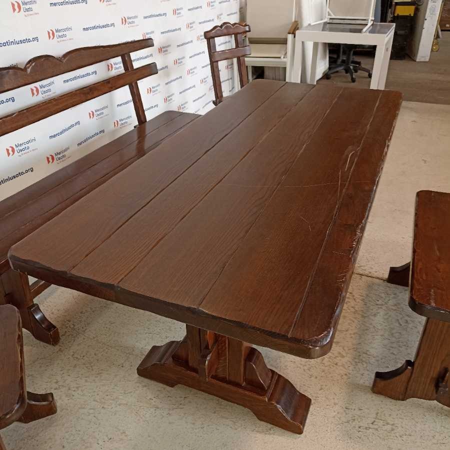 Salotto Rustico da Baita in legno massello - immagine 7