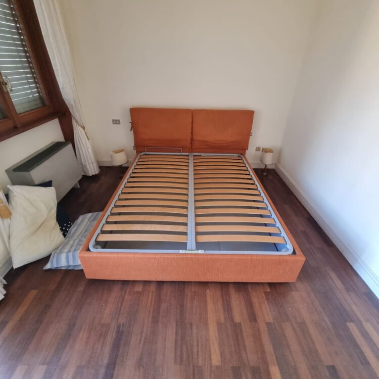 Letto Matrimoniale contenitore sfoderabile