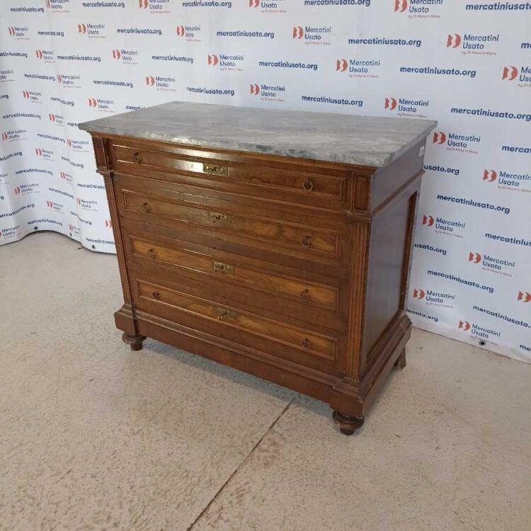 Comó stile Luigi Filippo con marmo