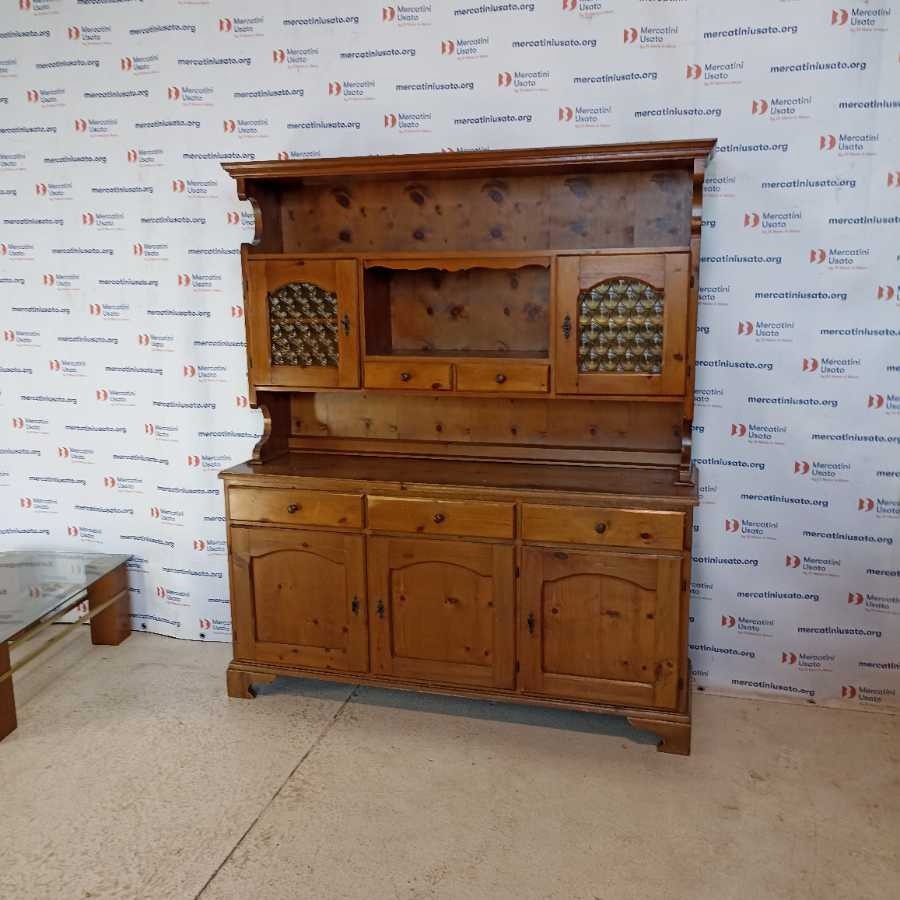 Credenza Rustica a doppio corpo da Baita