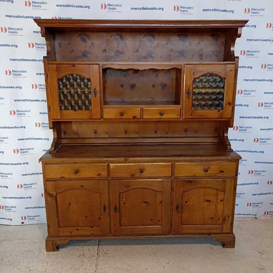 Credenza Rustica a doppio corpo da Baita - immagine 2