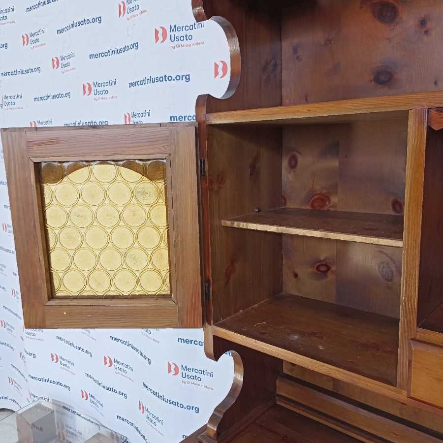 Credenza Rustica a doppio corpo da Baita - immagine 4