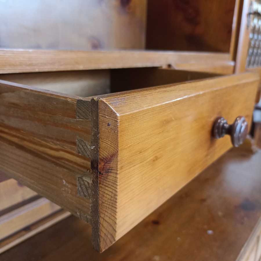 Credenza Rustica a doppio corpo da Baita - immagine 5