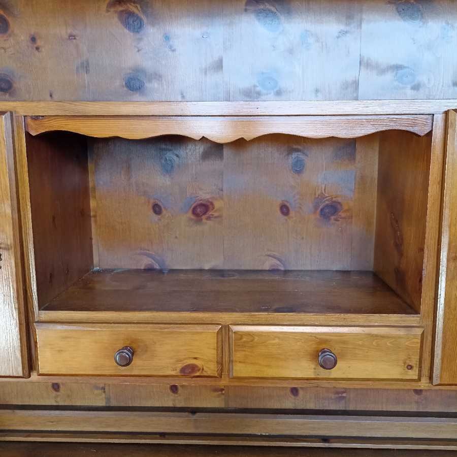 Credenza Rustica a doppio corpo da Baita - immagine 8