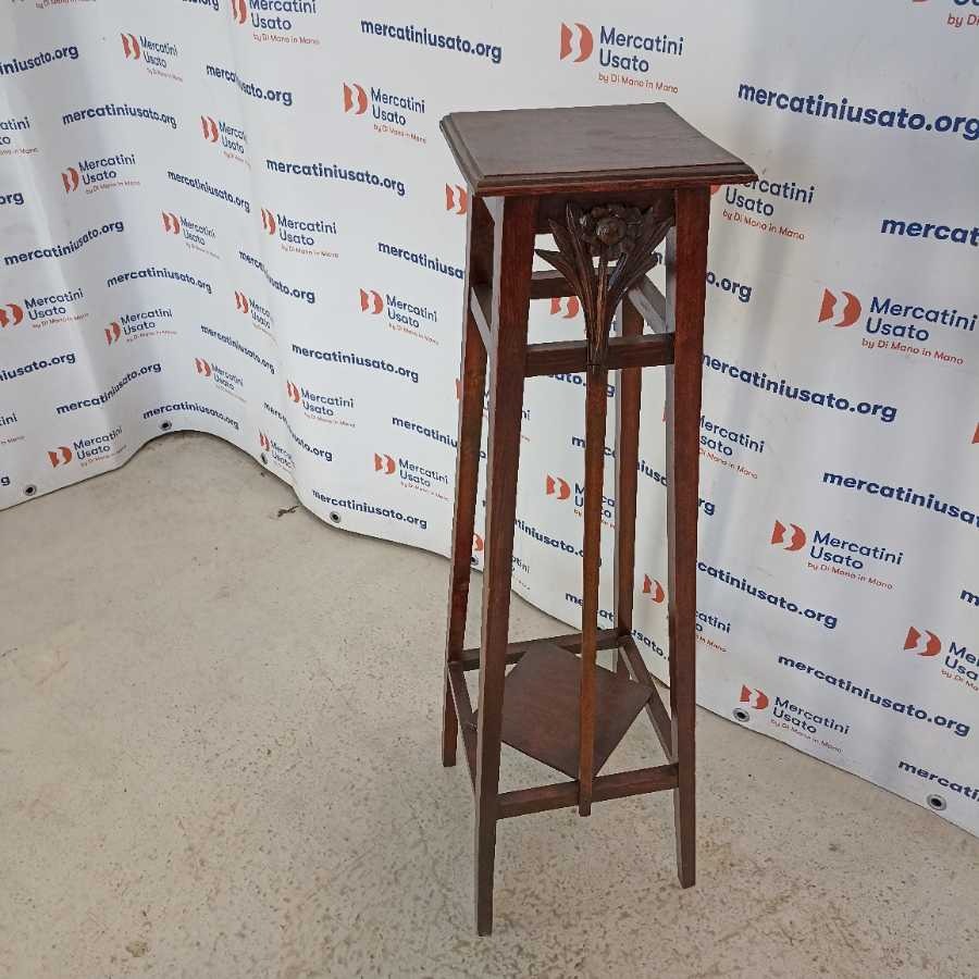 Colonna Portavasi in legno - immagine 2