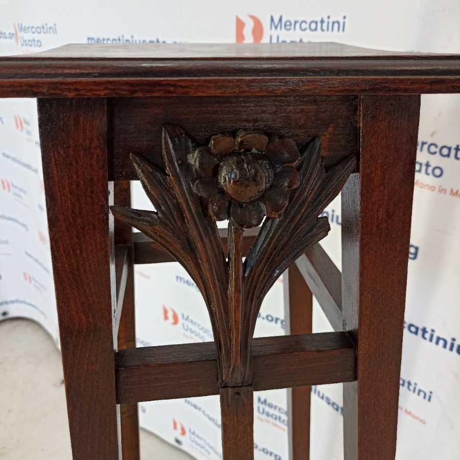 Colonna Portavasi in legno - immagine 4