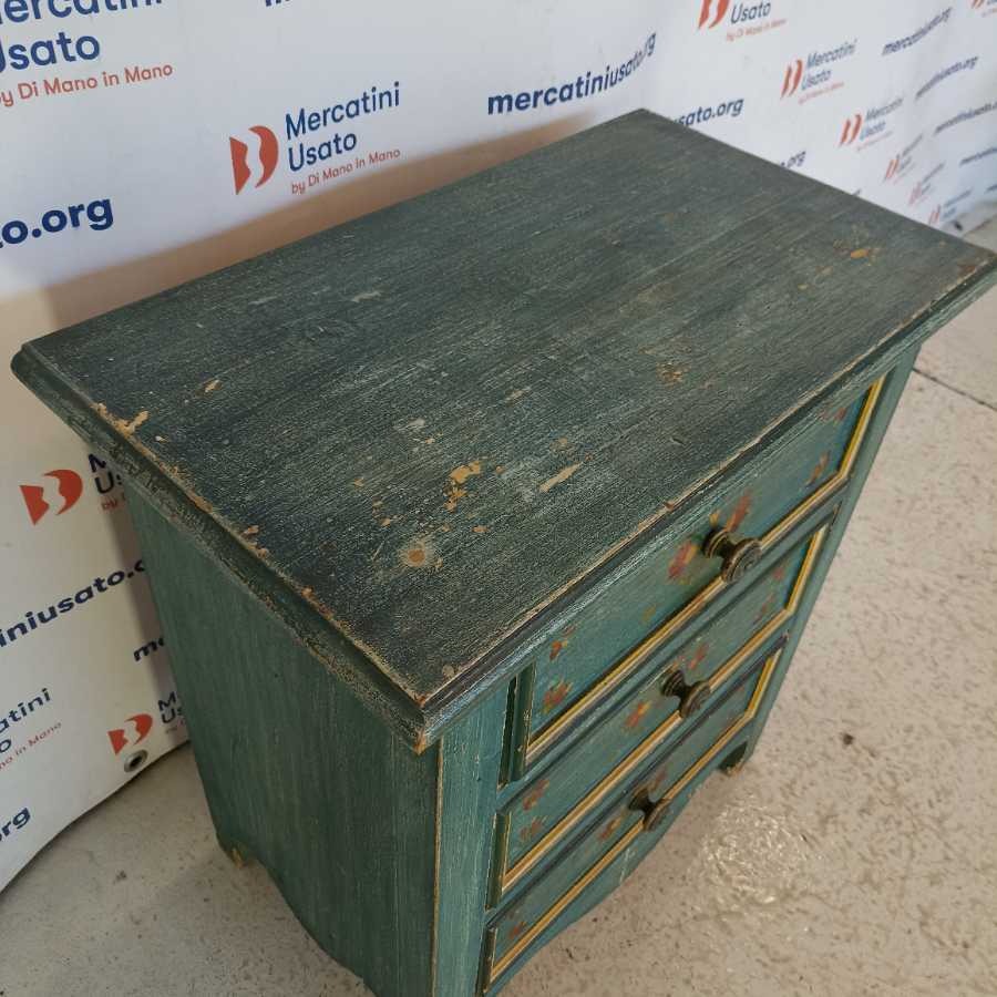 Piccola Cassettiera decorata Vintage - immagine 3