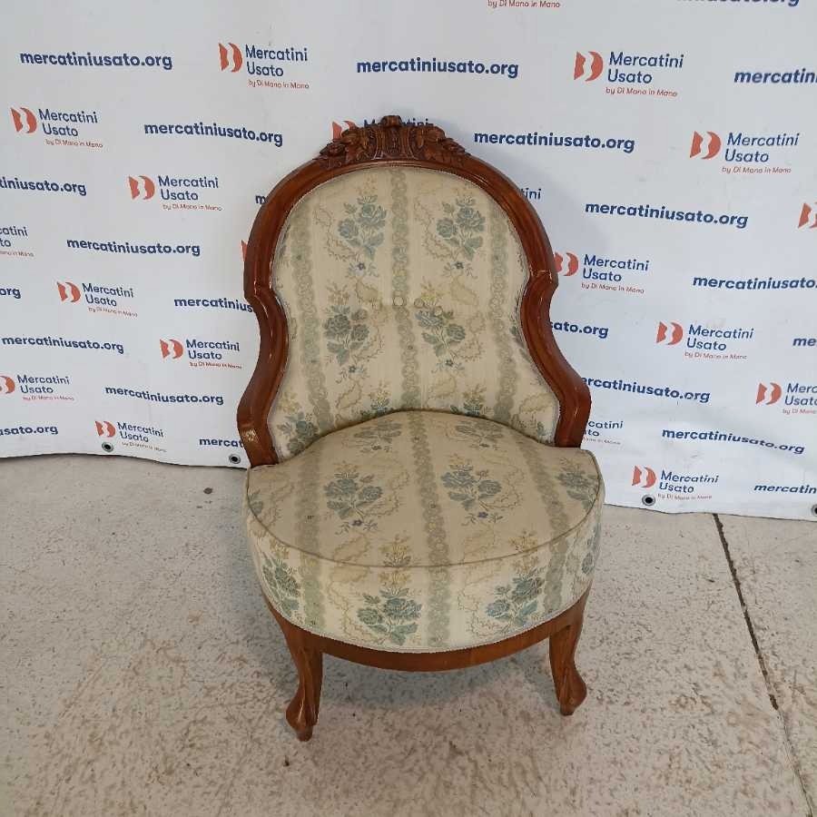Poltroncina d'epoca primi 900 - immagine 2