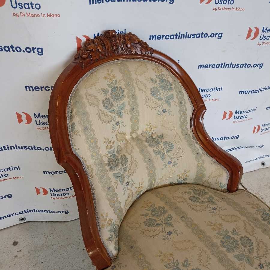 Poltroncina d'epoca primi 900 - immagine 3