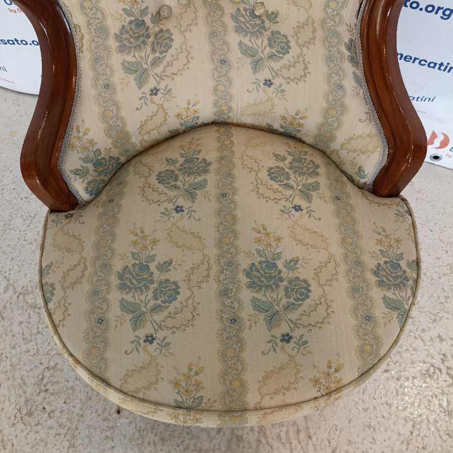 Poltroncina d'epoca primi 900 - immagine 6
