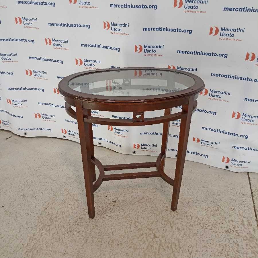 Tavolino ovale stile Liberty primi 900 - immagine 2