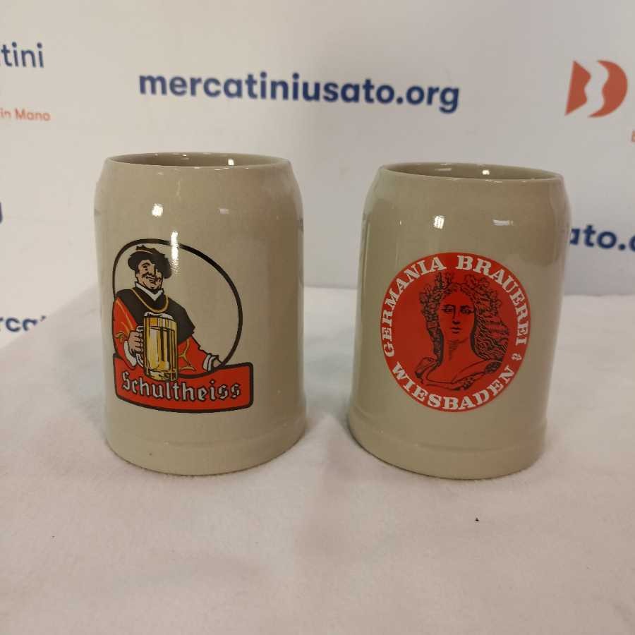 14 Boccali Da Birra Multimarca Ceramica 0,5Lit - immagine 9