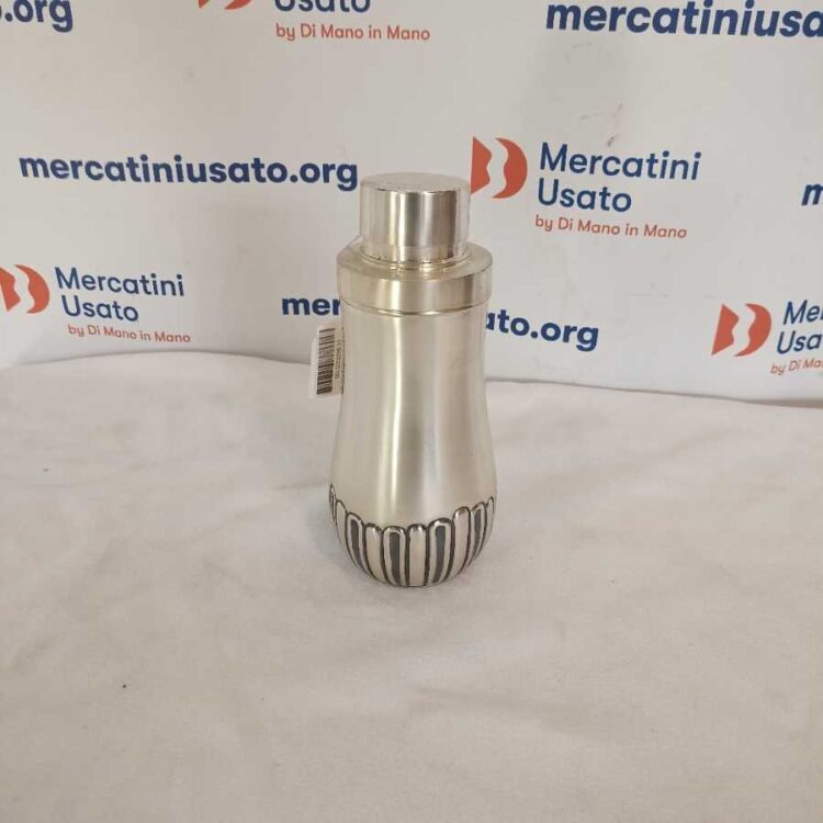 Shaker In Metallo Argentato Macabo