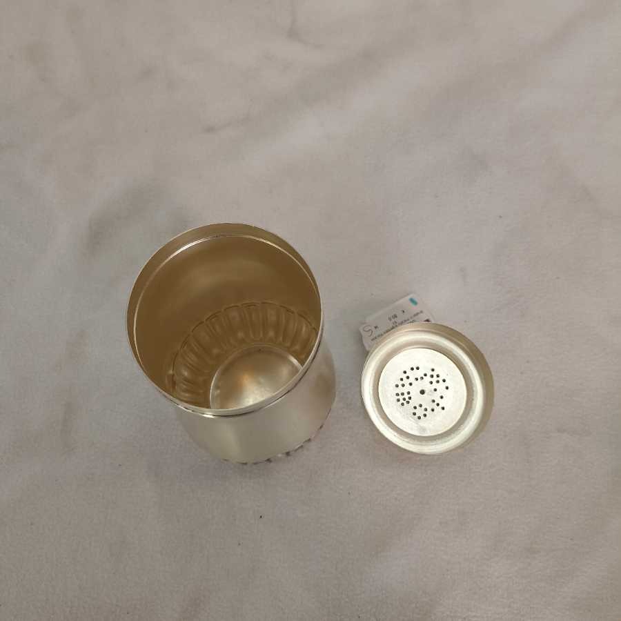 Shaker In Metallo Argentato Macabo - immagine 5