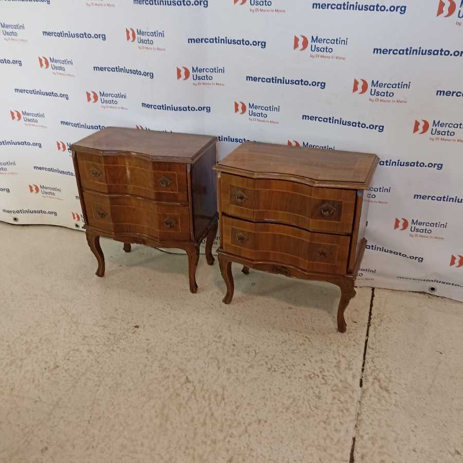 Coppia di Comodini in stile di metà 900