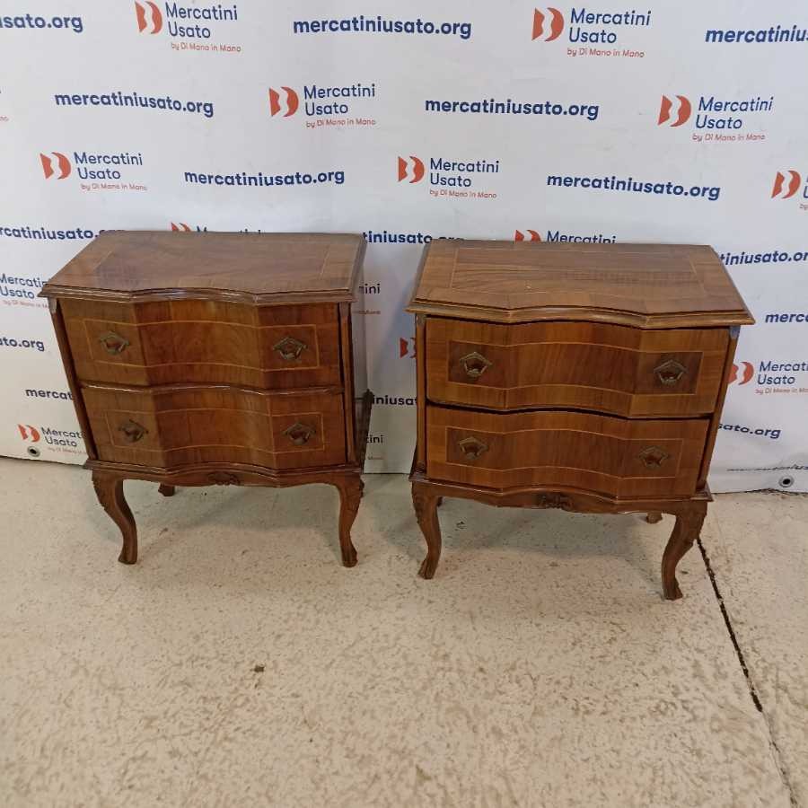 Coppia di Comodini in stile di metà 900 - immagine 2