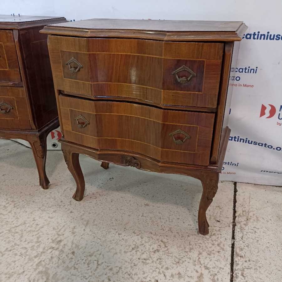 Coppia di Comodini in stile di metà 900 - immagine 4
