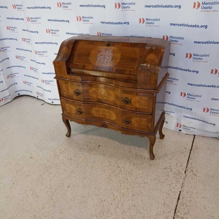 Ribalta intarsiata stile Luigi XV