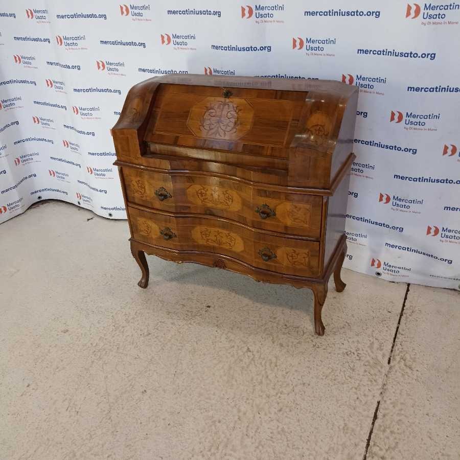 Ribalta intarsiata stile Luigi XV