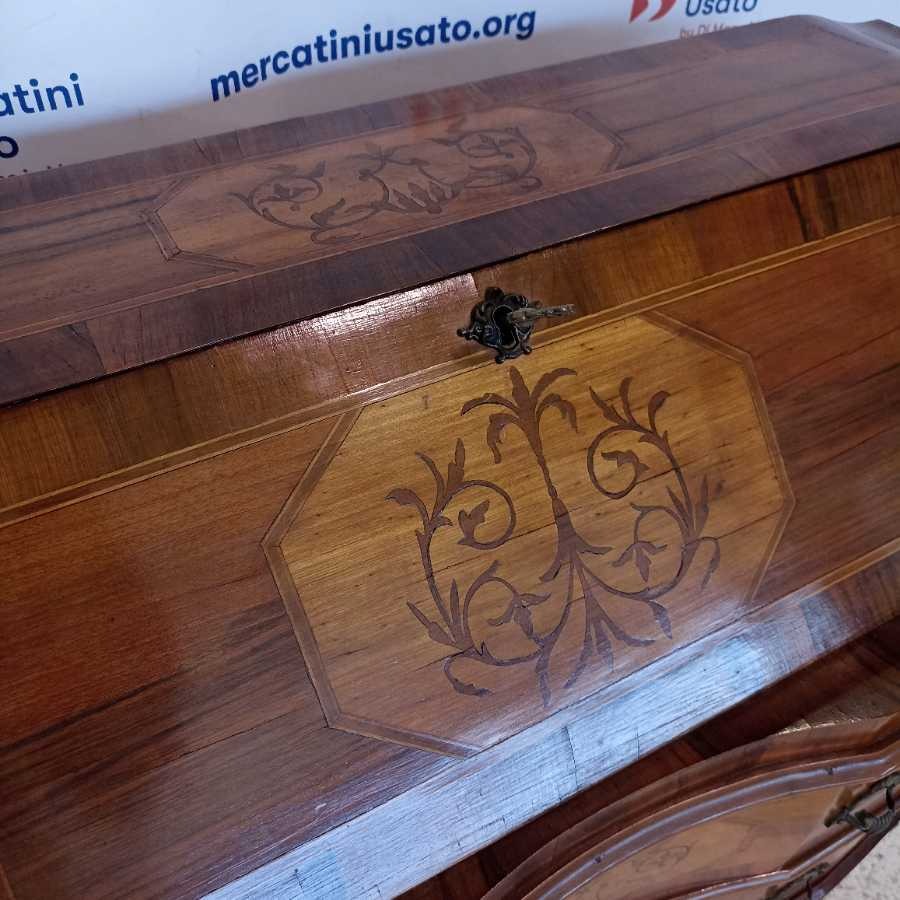 Ribalta intarsiata stile Luigi XV - immagine 5