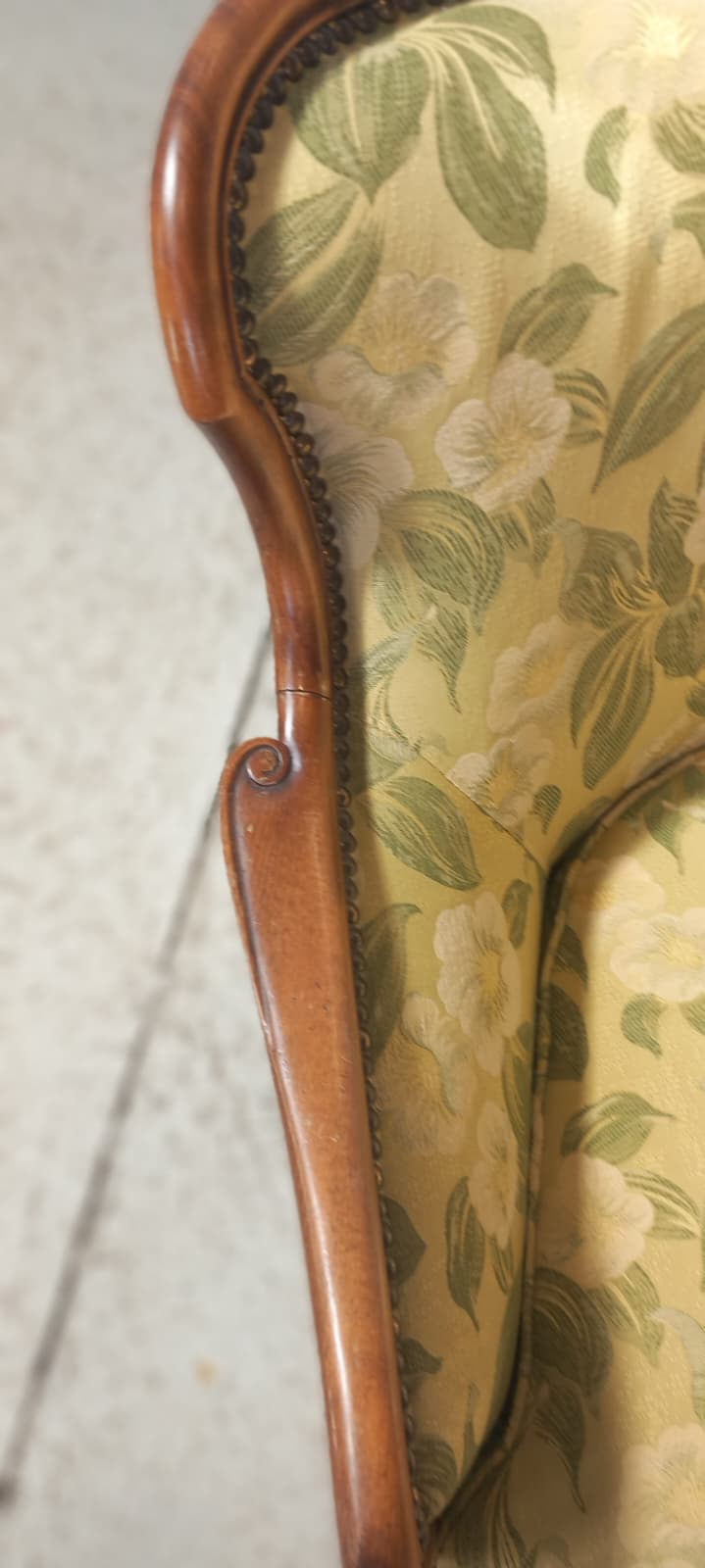 divanetto 2 posti stile chippendale - immagine 6