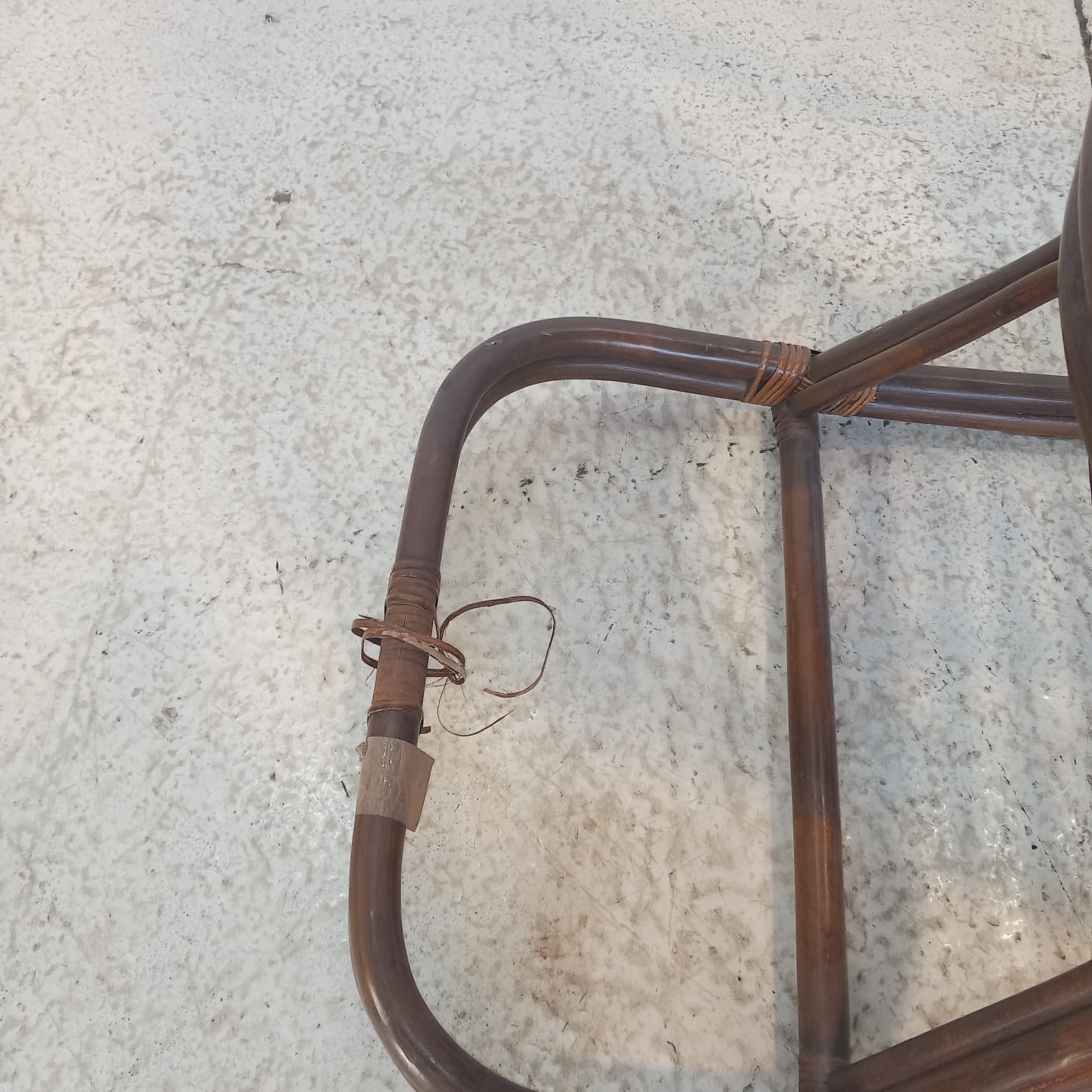 Sedia a Dondolo in Bambù - immagine 7