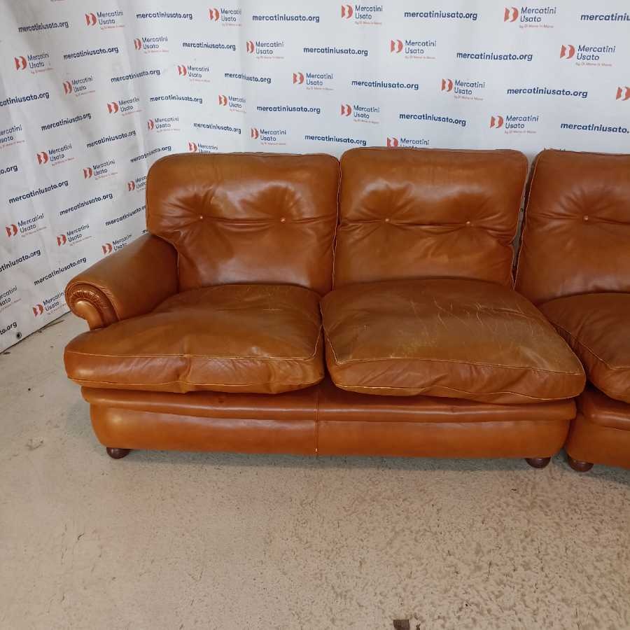 Divano angolare Poltrona Frau Vintage - immagine 4