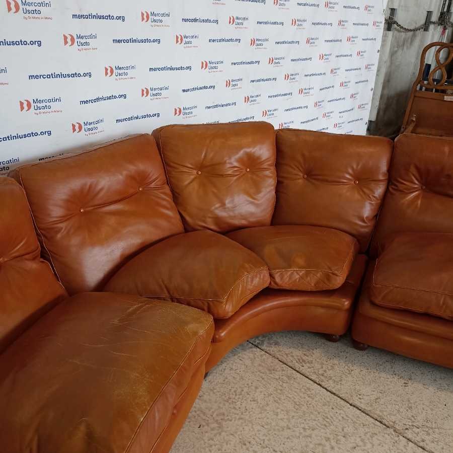 Divano angolare Poltrona Frau Vintage - immagine 5