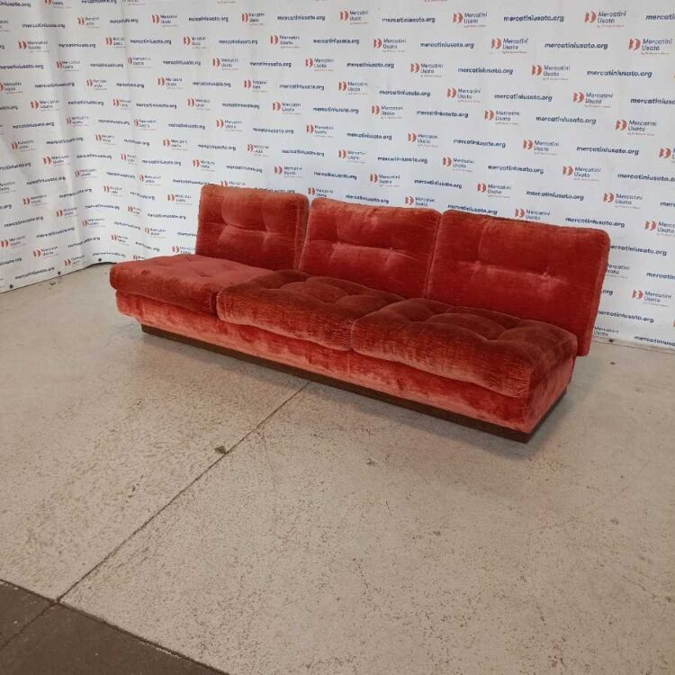 Divano 3 posti stile Amanta Vintage
