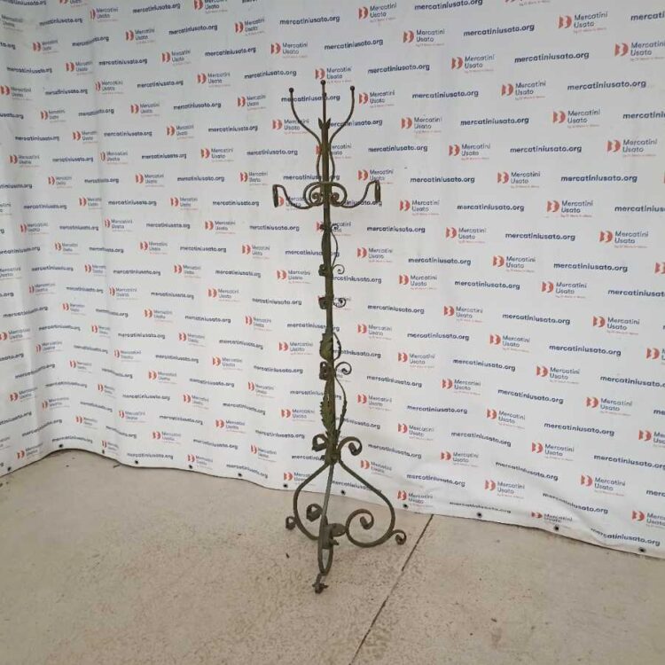 Appendiabiti in ferro battuto metà 900