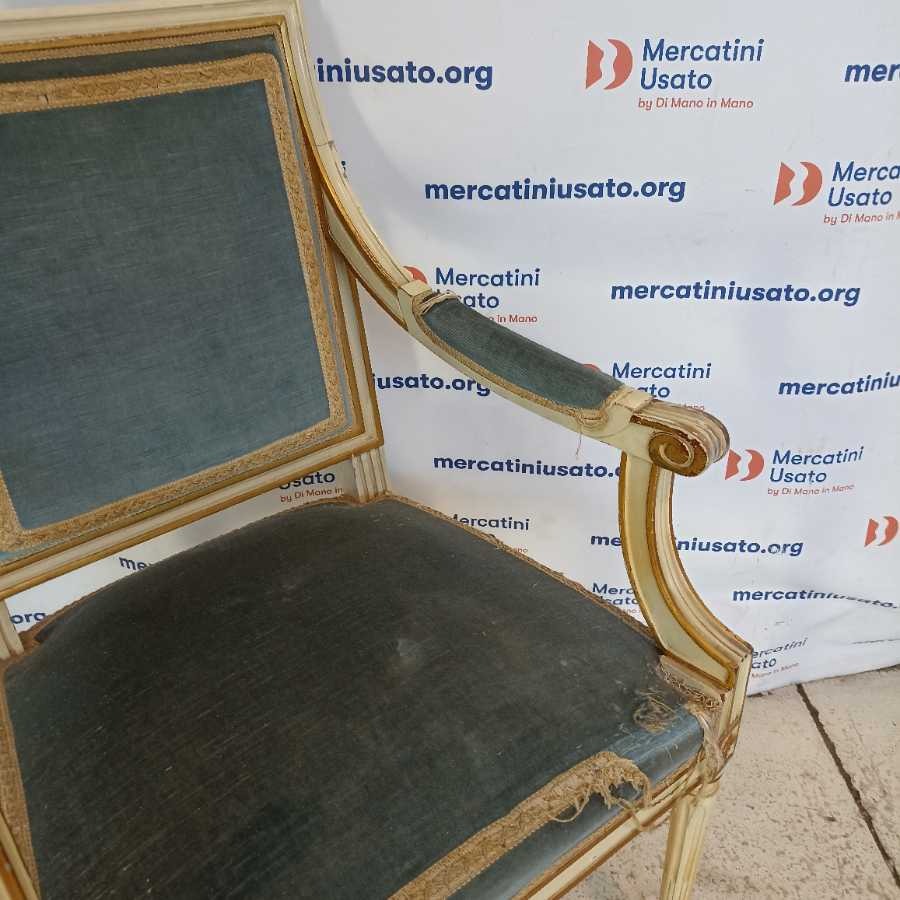 Sedia con braccioli stile Neoclassico - immagine 3