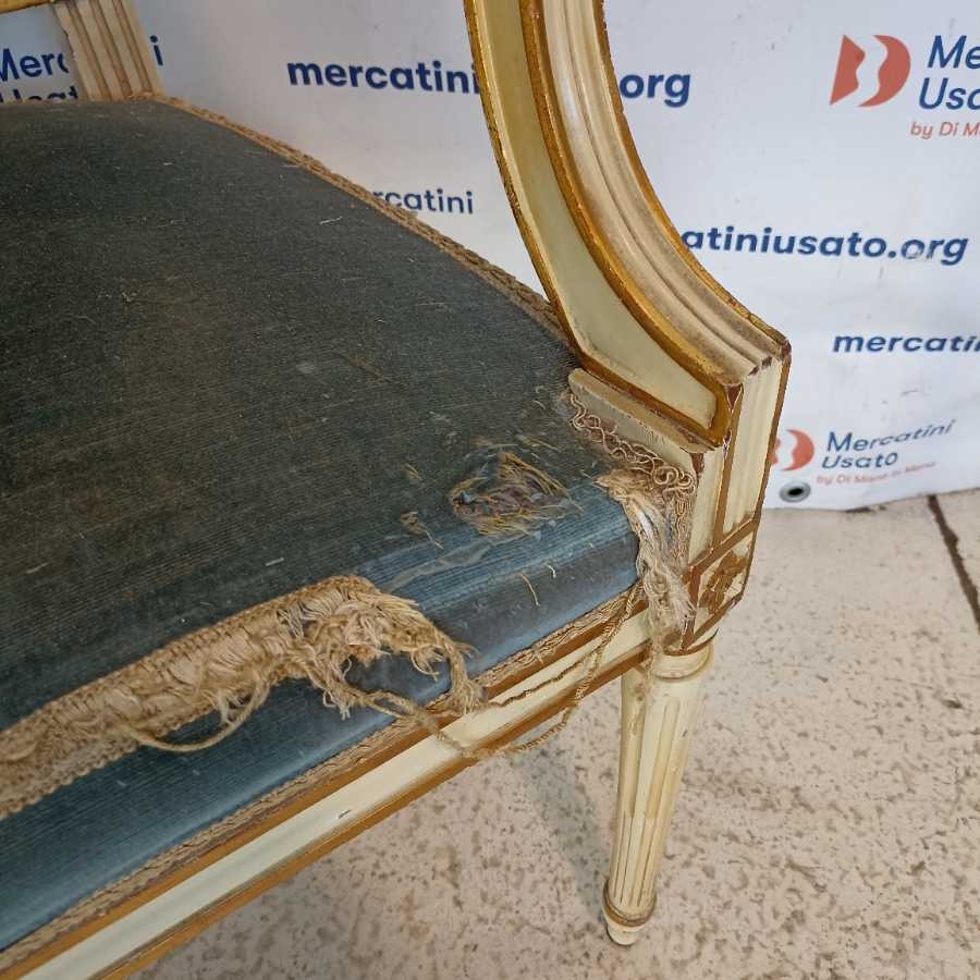 Sedia con braccioli stile Neoclassico - immagine 5