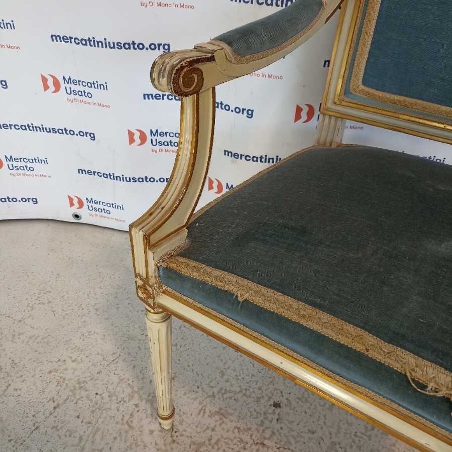 Sedia con braccioli stile Neoclassico - immagine 6